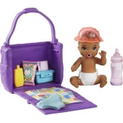 Barbie Skipper Babysitters Inc Bathtime Doll & Accessories, Color-Change Baby Doll, Bathtub & More