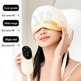 thumbnail image 2 of Electric Head Massager Electric Migraine Relief Cap Massager 3-Speed Eye Cover Eye & Head Massager for Stress Relief, 2 of 8