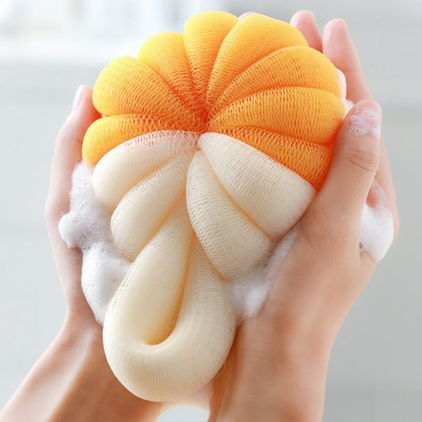 Conch Bath Sponge Shower Loofah Sponge Exfoliating Bath Sponge Body Scrub Mesh