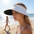 thumbnail image 6 of Wide Brim Sun Visor Hat for Women & Men, UPF 50+ UV Protection, Foldable Lightweight Sun Hat for Beach, Golf, Hiking and Outdoor Activities (Size/Colour as Pictured), 6 of 7