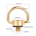 thumbnail image 3 of Colgador de lámpara de tienda portátil Gancho de luz de camping de rosca de 1/4 pulgadas para linterna 38KT Tmvgtek Para Estrenar, 3 of 3