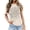 C-Beige102, variant on DHFJKG Graphic Tee For Women Short Sleeve T Shirt Floral Printed Round Neck Loose Fit Lightweight Summer Soft Tops