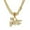 Gold-18inch, variant on Hip Hop Cuban Chains Large Letters NO LOVE Pendant Necklace With 13mm Miami Cuban Chain Iced Out Bling HipHop Necklaces Fashion Jewelry