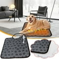 thumbnail image 1 of LEEYNEER Dog Heating Pad for Large Dog Bed Indoor Waterproof Pet Heated   Cat Heating pad  Puppy Heating pad for whelping Box Outdoor Dog House Easy Clean, 1 of 5