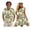 Lemon Blossoms, variant on KUIFORTI Matching Couple Outfits 4-Way Stretch Blue Floral Palm Leaf Husband and Wife Clothing Men’s Hawaiian Shirt for Romantic Date Fashionable Lightweight Quick-dry