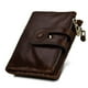 thumbnail image 1 of Cartera con bloqueo RFID, tarjetero plegable con ventanas de identificación, s para hombre, tarjetero RFID con cremallera a presión portátil café Yinane Cartera con bloqueo RFID, 1 of 8