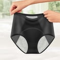 thumbnail image 2 of High Waist Menstrual Panties for Women - Leakproof Breathable Cotton Briefs, Full Coverage Underwear, 2 of 4