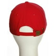 thumbnail image 7 of Customized Number Hat 00 to 99 Team Colors Baseball Cap, Red Hat White Black Number 35, 7 of 7