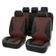 thumbnail image 5 of Funda de asiento de coche de color azul zafiro rojo, general, cuero de PU, cuero artificial, costura de PVC, 5 of 5