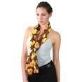 thumbnail image 2 of NYFASHION101 Women's Versatile Floral Inspired Sheer Headwrap Scarf - 1491BRGL, 2 of 3