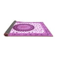 thumbnail image 2 of Ahgly Company Indoor Rectangle Medallion Purple Traditional Area Rugs, 4' x 6', 2 of 4