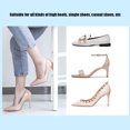 thumbnail image 2 of 5 Pairs Heel Protector High Heel Non-slip Pad Adhesive Sponge Protective Cushion Liner, Pink, 2 of 8