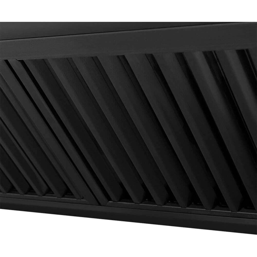ZLINE BS655Z36CB 36 inch Autograph Edition Wall Mount Range Hood - Black Stainless/Champagne Bronze