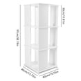 thumbnail image 3 of Rotating Bookshelf, 360° Revolving Bookcase, Display Book Shelf, 3 of 13