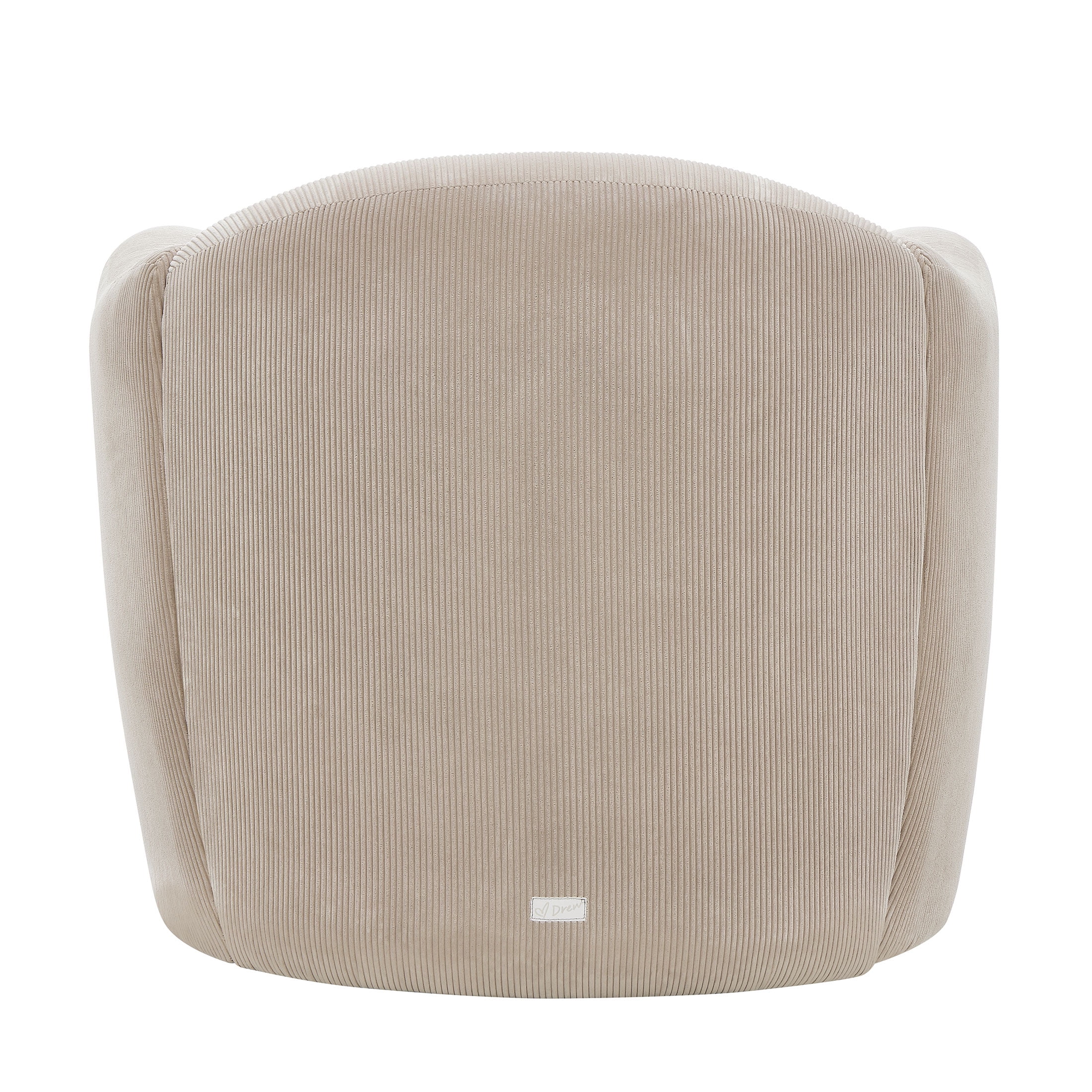 Beautiful Barrymore Teddy Accent Chair by Drew Barrymore, Fawn Cord