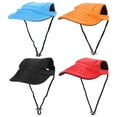 thumbnail image 1 of Quentinu 4 Pcs Chapeaux de Baseball pour Animaux de Compagnie Sports pour Chiens avec Trous pour les Oreilles et Sangle de Cou Réglable, 1 of 6