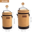 thumbnail image 4 of Bolsa de almacenamiento Bolsa de lámpara de camping Bolsa de almacenamiento de luz para acampar Send HIKEMAN Bolsa de almacenamiento, 4 of 7