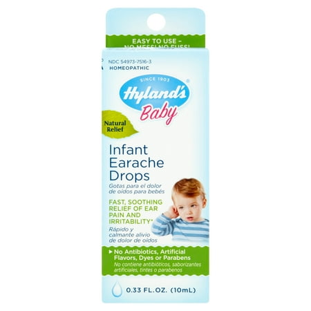 Hyland's Baby Homeophatic Infant Earache Drops, 0.33 fl