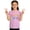 Pink, variant on Kids Graphic Print Short Sleeve T Shirt Casual Tee for Girls Boys Youth Childrens Basic Top Print Crew Neck Unisex Black 2 Years-3 Years