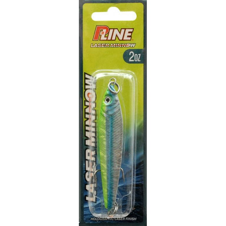 P-Line PLM2-04 Laser Minnow Jig, Fishing Jigs