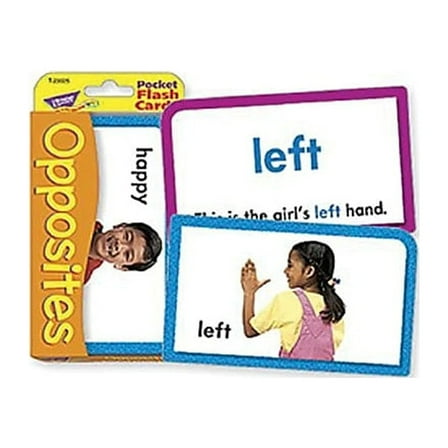 Opposites Pocket Flash Cards [T23025]