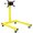 Yellow + Steel+2, variant on LIANGKA 1250 LBS Capacity Engine Stand With 360 Degree Rotating Mount Head And Ball Bearing Caster Wheels