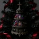 thumbnail image 1 of Adornos navideños, adornos navideños, regalos navideños, adornos góticos colgantes navideños 2d, artículos decorativos, 1 of 4