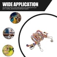 thumbnail image 4 of 2pcs Bird Cotton Rope Perch Swing Bird Stand Rope Cage Accessories Parrot Bird Perch, 4 of 8