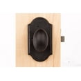 thumbnail image 4 of Weslock 07110M2M2SL20 Durham Premiere Privacy Lock with Adjustable Latch and Full Lip Strike Black Finish, 4 of 7