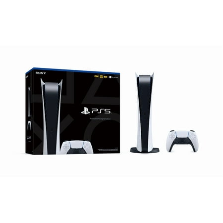 PlayStation 2020 New - White Console with Wireless Controller - All Digital Version - SSD