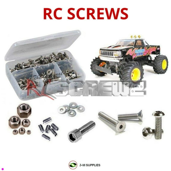 RCScrewZ Stainless Steel Screw Kit tam063 for Tamiya Blackfoot Xtreme 1/10 MT (#58312) | SET