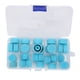 thumbnail image 1 of Kit De Sellado Del Sistema De Aire Acondicionado, Piezas De Aire Acondicionado, Diseño Práctico De Anillo De Sellado De Goma, 30 Piezas De Repuesto Azul Para Puerto De ANGGREK AC Charging Port Cap, 1 of 8