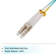 thumbnail image 3 of Unique Bargains 0.5 Meters 1.6Ft Fiber Patch Cable Multimode LC-LC OM4 LSZH Fiber Optic Jumper Green For Network Transceiver,1Pcs, 3 of 6