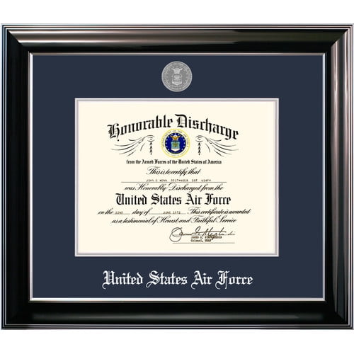 Patriot Frames Air Force Discharge Classic Picture Frame