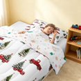 thumbnail image 4 of Erosebridal Christmas Truck Twin Comforter Sets, Christmas Tree Bedding Set, White Christmas, Xmas Reversible 2-Piece 1 Comforter and 1 Pillowcase, 4 of 6