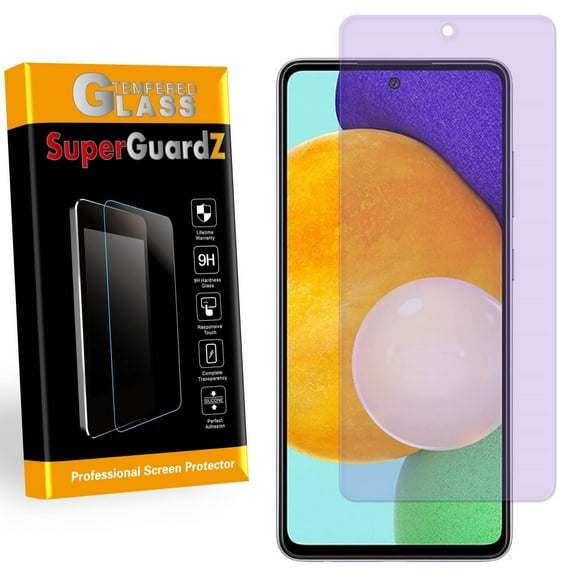 [2-Pack] For Samsung Galaxy A52 5G / A52 4G/ A52s 5G / A53 5G - SuperGuardZ Anti Blue Light [Eye Protection] Tempered Glass Screen Protector, Anti-Scratch, 9H Hardness