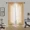 Gold, variant on Gorgeous Home 2pc Voile Sheer Window Curtain Panels, Rod Pocket, 84" long Solid Color Ivory