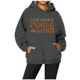 thumbnail image 3 of Praise The Lord Hoodies for Women Fall Winter Long Sleeve Christian Hooded Sweatshirt with Pockets Pullover Tops, 3 of 4