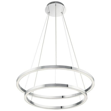83866 Elan Lighting Opus - 36 Inch 2 Led Chandelier