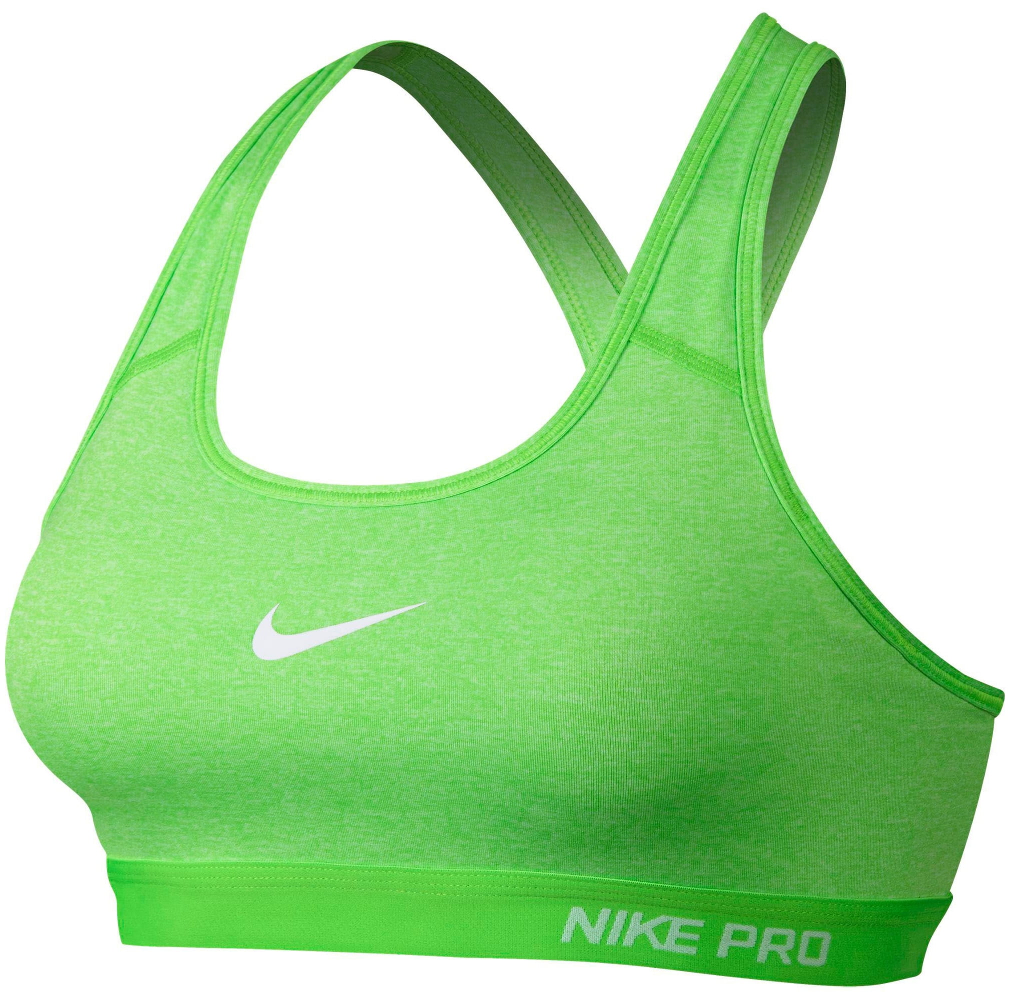 Nike Women's Pro Padded Sports Bra - Action Green - Size XS - Walmart.com