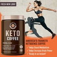 thumbnail image 2 of Rapidfire Ketogenic Fair Trade Instant Keto Coffee Mix Supports Energy Metabolism Weight Loss Ketogenic Diet Canister 15 servings, Original, 7.93 Ounce, 2 of 3
