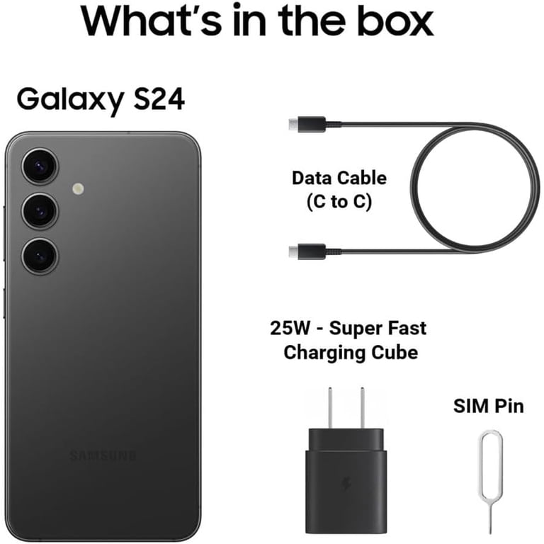 Samsung, Cell Phone, 128GB, AI Smartphone, Unlocked Android Black