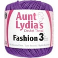 thumbnail image 2 of (2 pack) Aunt Lydia's Fashion Crochet Thread Size 3-Purple, 2 of 3
