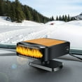 thumbnail image 4 of Portable Car Heater 200W Fast Heating Car Heaters For Vehicle 12V Car Heater That Plugs Into With 360° Rotatable Base 2 In 1 Heating/ Function, 4 of 9