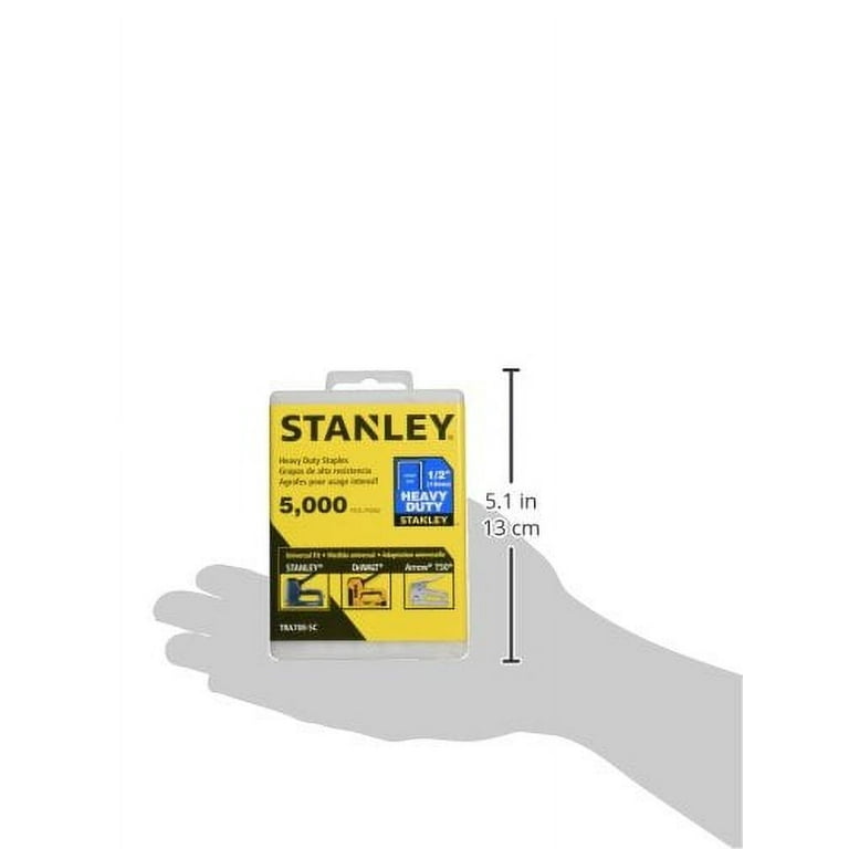 Stanley 2,500 Units Heavy Duty Staple and Brand Assortments