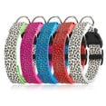 thumbnail image 6 of Deago LED Dog Collar Leopard USB Rechargeable Glowing Pet Safety Collar Adjustable Light Up Collars for Small Medium Large Dogs (Red, XL), 6 of 12
