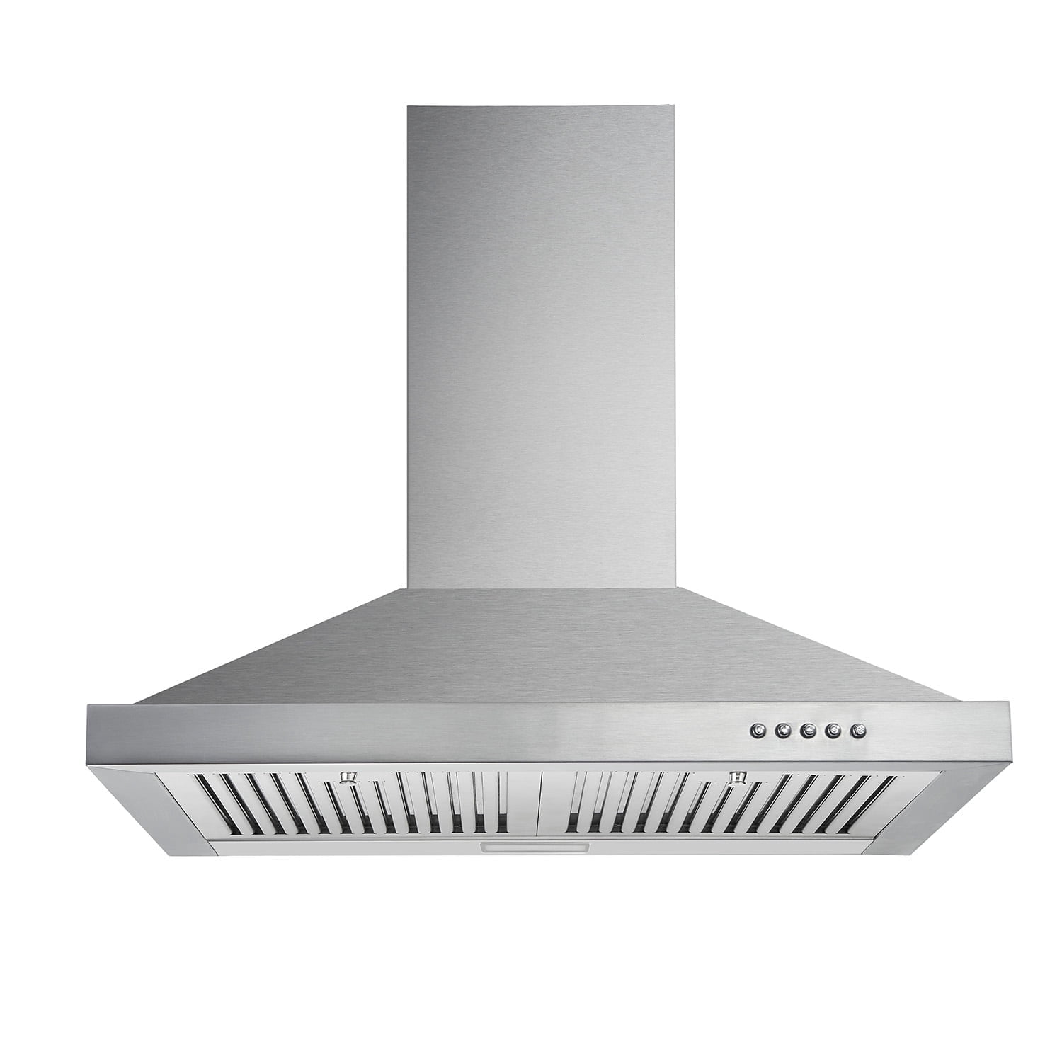 Range Hood 30 inch 450 CFM Wall Mount Stainless Steel Stove Cook Vent Hood Tiesay Range Hood, Range Hoods 30 inch Stainless Steel, 450 CFM Kitchen Hood with LED Light Baffle Filters, 3 Speed Exhaust