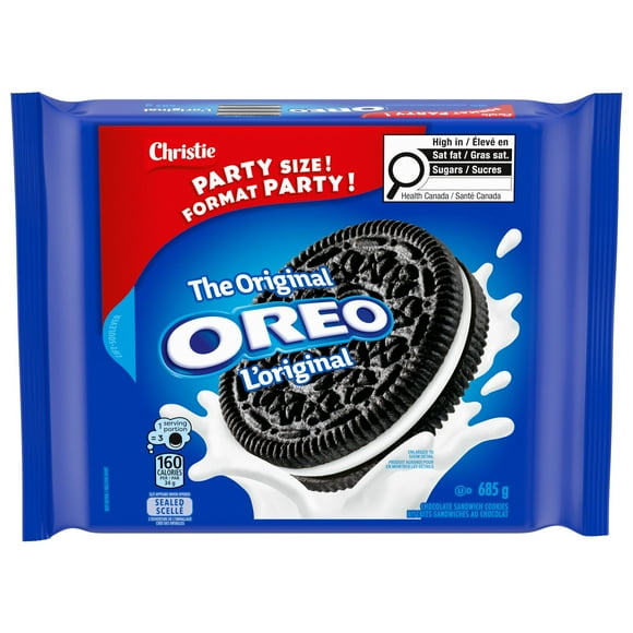 OREO, Original Chocolate Sandwich Cookies, PARTY SIZE