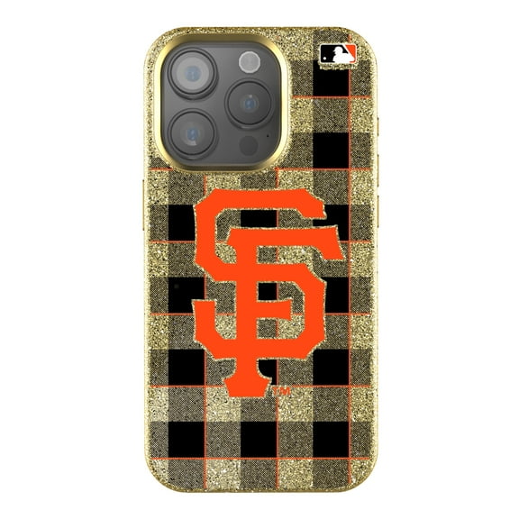 Keyscaper San Francisco Giants Plaid Bling iPhone Case