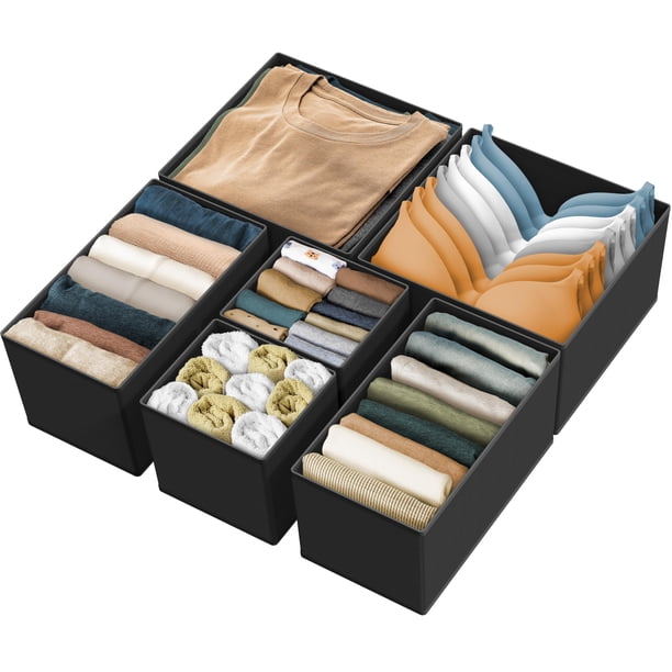 Organizador de cajones para artículos domésticos sencillos para lencería/ropa interior